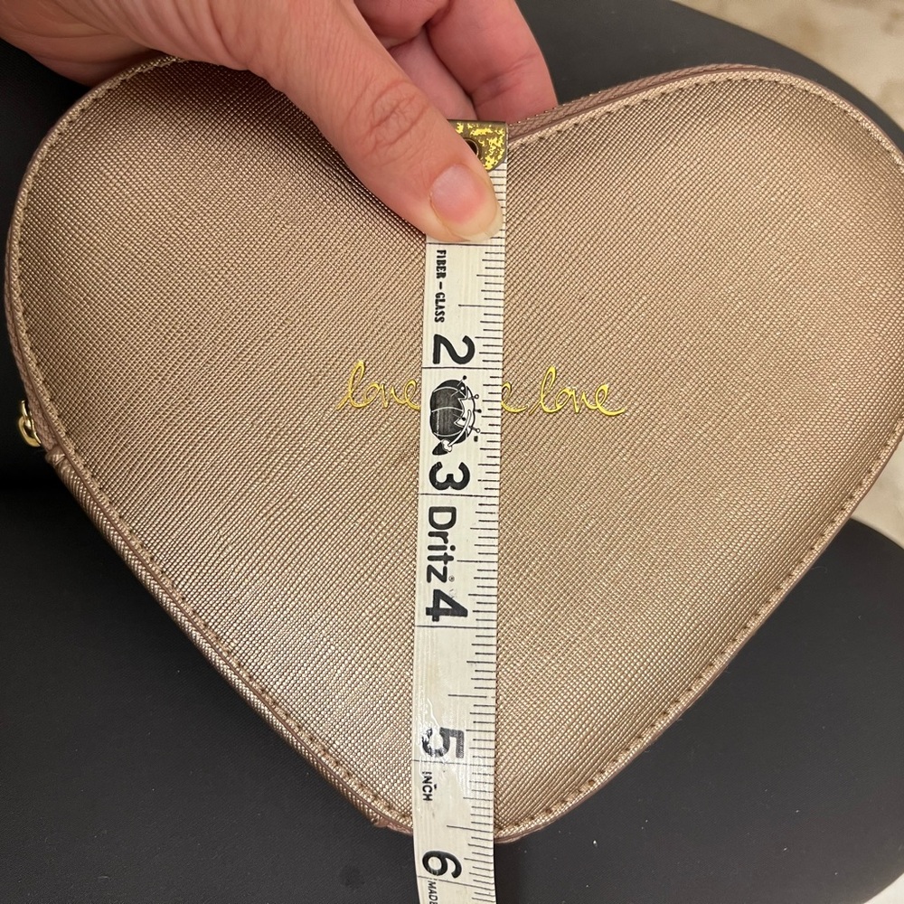 Katie Loxton Gold Heart Shaped Wristlet - Picture 7 of 10